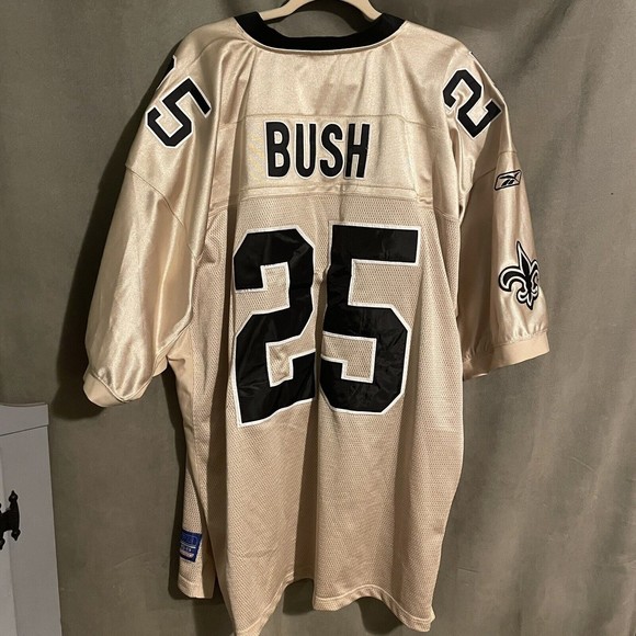New Orleans Saints Size 58 Jersey Reebok NFL Gold Alternate - Picture 2 of 4